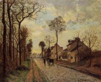 Pissarro, Camille - Road in Louveciennes